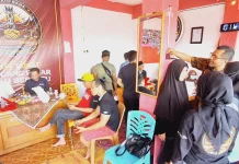 Ratusan Pedagang Pasar Bawah Bukittinggi Padati Cek Kesehatan Gratis & Donor Darah