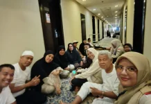 Kloter Tujuh Padang Perkuat Ruhiyah Jasadiyah Jelang Wukuf