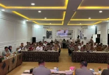 Jasa Raharja Pasang Spanduk Cegah Laka Tanjung Mutiara