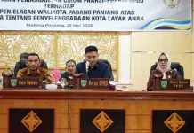 DPRD Padang Panjang Dukung Ranperda KLA, Minta Implementasi Nyata