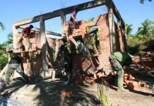 Musholla Bukit Pamewa Rampung, Lebih Representatif Berkat Satgas TNI Mentawai