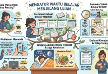 Cara Mengatur Waktu Belajar Menjelang Ujian