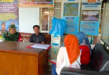 Babinsa Payakumbuh Ajak Warga Waspada Bencana Cuaca