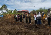 Babinsa Guguak Hadiri Verifikasi Jalan Simpang Kapuak