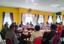 Babinsa Kapur IX Hadiri Rakor HUT RI