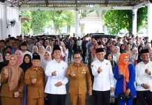 Kakankemenag Hadiri Penyerahan Beasiswa PTN