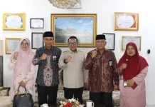 Silaturahmi Hangat Pamitan Perkenalan Kemenag Bupati