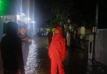 Sekda Rida Ananda Pimpin Penanganan Banjir Dinihari