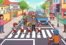 Melindungi Anak dari Risiko di Jalan Raya