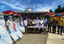 Sapi Kurban Prabowo Disembelih Gunung Tuleh Pasbar