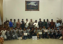 Bupati Sambut SSB Lintas FC Juara Regional