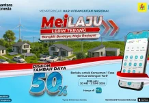 PLN Gelar Promo "MeiLAJU Lebih Terang" Diskon Tambah Daya 50 persen