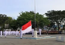 Upacara Peringatan Hari Lahir Pancasila di Lingkup Pemkab Tanah Datar