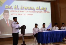 Kakankemenag Bukittinggi Dorong Kompetensi GTK MAN 2 MTsN 2