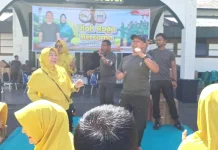 Olah Raga Bersama Sekaligus Pamitan Dandim 0304/Agam Penuh Haru