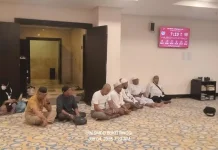 Jemaah Haji 1447 H Kloter 7 Bukittinggi Fokus Ibadah Jelang Pulang