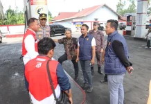 Polres Pasbar, Pemkab dan Pertamina, Sidak Distribusi BBM Bersubsidi di SPBU