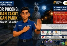 Polresta Bukittinggi Imbau Masyarakat Tetap Tenang Hadapi Fenomena Teror Pocong