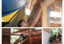 Satgas Kejar Waktu, Rehap RTLH Dibeberapa Lokasi Masuk Tahap Pemasangan Dinding