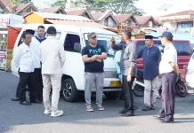 Wako Hendri Pantau Rekayasa Lalin Simpang Empat Pasar, Urai Macet
