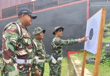 Aspek Keselamatan Jadi Prioritas Ketangkatasan Latihan Menembak Kodim 0304/Agam