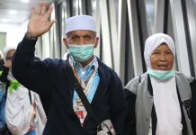 Transit di BIM, PDG 05 Tutup Rangkaian Pemulangan Jemaah Haji Bengkulu