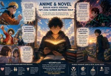 Karakter Fiksi, Pelajaran Nyata: Inspirasi dari Dunia Anime dan Novel