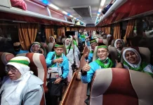 79 Jemaah Haji Padang Panjang Dijadwalkan Tiba di Kampung Halaman Rabu Pagi