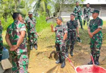 Wadanpusterad Apresiasi Karya Bakti TNI AD, Warga Mentawai Sejahtera