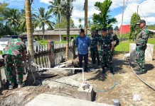 Dihari Kedua Wadan Pusterad Tinjau Progres Karya Bakti TNI AD di Mentawai