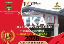 Pendidikan Bukittinggi Bersinar, TKA SD & SMP 2026 Raih Puncak Tingkat Sumbar