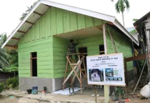 Satgas Karya Bakti TNI AD Percepat Penyelesaian RTLH Warga Mentawai