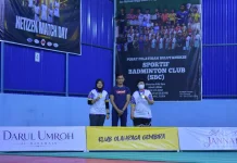 Andi Putra, dan PBSI Bukittinggi Hadiri Netizen Match Day Klub Olahraga Gembira