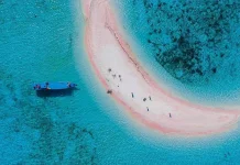 Taka Makassar, "Pulau Pasir Ajaib Berbentuk Bulan Sabit"