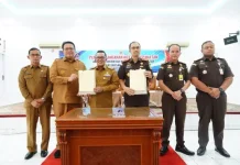 Pemkab Bersama Kejari Jalin Kerjasama dan Launching Rumah Restorative Justive