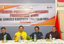 Bawaslu Limapuluhkota Perkuat Pengawasan Partisipatif menuju Pemilu 2029