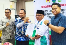 Aprinaldi Sah jadi Ketua Pengprov Ferkushi Sumbar Periode 2026-2030