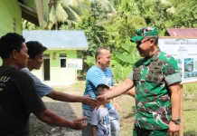 Danpusterad Kunjungi Mentawai Pastikan Pembangunan Bakti TNI Tepat Sasaran