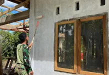 Bakti TNI AD Rampungkan Musholla Al Huda Mentawai
