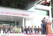 Pemko Bukittinggi Gelar Upacara Peringati Hari Lahir Pancasila