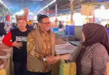 Wako Ramlan Apresiasi Pedagang Pasar Bawah Bersatu