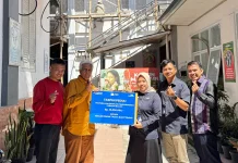 TASPEN Bukittinggi Salurkan Bantuan TJSL untuk Pembangunan Masjid SMAN 2 BKT