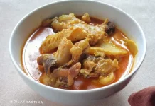 Gulai Tunjang khas Minang yang Kaya akan Rempah