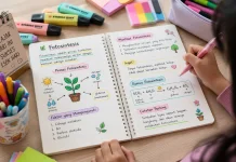 Manfaat Warna-warni pada Catatan Anak saat Belajar
