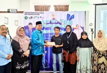 Kemenag Padang Panjang Salurkan Santunan pada Lebaran Yatim dan Disabilitas 2026