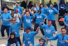 600 Peserta Ramaikan Notary Fun Walk HUT INI ke 118 di Payakumbuh