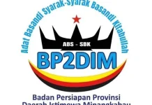 Pembentukan Timsus Nasional BP2DIM