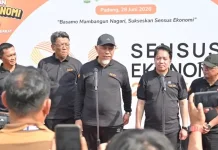 Gubernur Mahyeldi Imbau Masyarakat Sumbar Sukseskan Sensus Ekonomi 2026