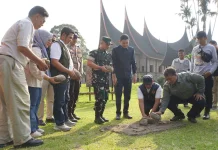 Pemko Padang Panjang Letak Batu Pertama Penanda Sejarah Gempa 1926