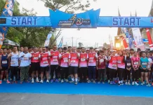 Dandim 0307/Tanah Datar Ikuti Bhayangkara Run 2026 di Padang Panjang